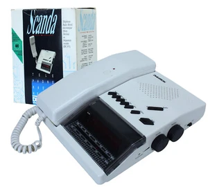 Ancien Téléphone Radio Réveil AM/FM DIALATRON Scanda (Réf#H-022) - Photo 1/16