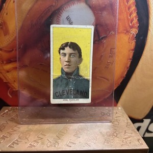 T206 1909  Addie Joss Portrait HOF Cleveland Piedmont 150 Gd Ghost Image Back