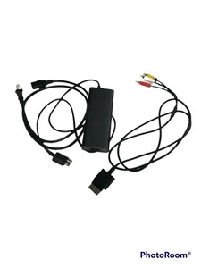 Fuente de alimentación original OEM Microsoft XBOX 360 ADAPTADOR DE CA y cable AV compuesto trabajo - Imagen 1 de 5