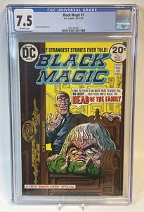 1973 DC Black Magic #1 CGC 7.5 - Picture 1 of 4