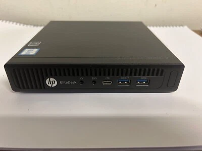 HP EliteDesk 800 G2 DM 35W PC 8GB RAM Intel Core i5 Wi-Fi Windows 10 Pro - Immagine 1 di 2