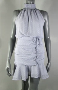 Twosisters The Label: Grey/Lilac Sheer Party/Cocktail Dress- Size 8 - Picture 1 of 7