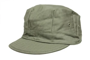 US Army HBT CAP - All Sizes - WW2 Repro Herringbone American Military Field Hat - Picture 1 of 1