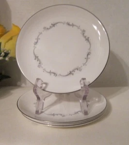 Set of 4 Royal Doulton Coronet 6 1/4" Bread and Butter Plates H947 - Picture 1 of 4