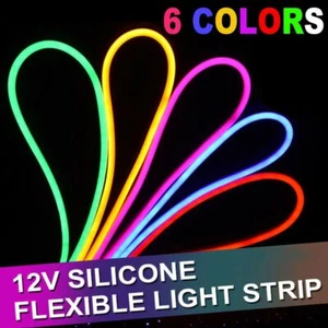 Outdoor Lighting Flexible Silicone Tube Neon Light Waterproof LED Strip - Picture 1 of 18