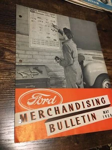 1938 Ford Merchandising Bulletin Original - Picture 1 of 8