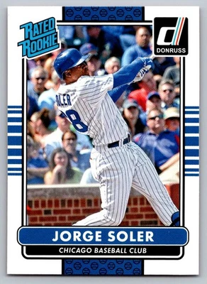 2015 Donruss Rated Rookie Jorge Soler 37 - Image 1 of 2