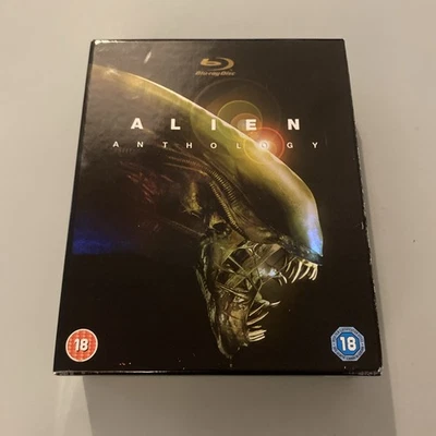 Alien Anthology Blu Ray Box Set 6 Discs Movies 1 2 3 4 UK complete with inserts - Image 1 of 4