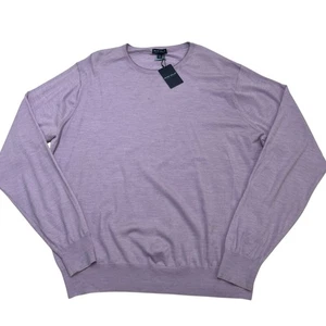 Peter Millar Excursionist Pullover XL Lila Flex Pullover Rundhals Wollmischung - Bild 1 von 11