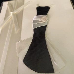 Elegant Black Dress Gown All Occasion Greeting Card with ✉️ Paper Magic Group - Picture 1 of 3