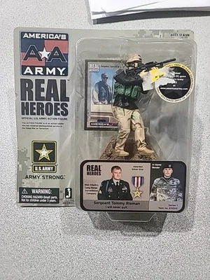  FIGURA DE ACCIÓN OFICIAL HÉROES DEL EJÉRCITO DE AMÉRICA SARGENTO TOMMY RIEMAN  Foto 1 de 4