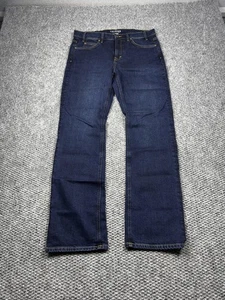 Tecovas Jeans Mens 32x32 Blue Slim Straight Dark Wash Denim Western 5-Pocket - Picture 1 of 7