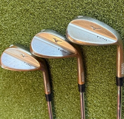 Mizuno T24 Denim Copper Wedge Set 50/08S, 54/10S, 60/12V, Modus3 120 X shafts, Z - Image 1 of 4