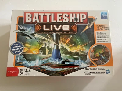 Hasbro Battleship Live Electronic Talking Game 2011 New Sealed - Image 1 of 2