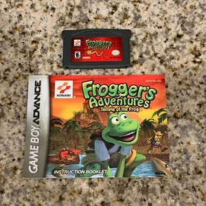 Frogger's Adventures: Temple of the Frog Game Boy Advance GBA with manual - Picture 1 of 2