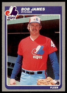 1985 Fleer Bob James 101 Baseball Cards #400