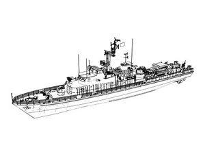 SSMODEL 1/700 German Project 89.2 (Condor II Class) Minensucher Bernau - Bild 1 von 3