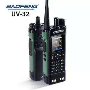 Baofeng UV32 Multiband 10W GPS Amateur Funkgeräte AirBand Aviation Walkie Talkie - Bild 1 von 24