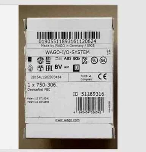 Nuevo módulo PLC WAGO 750-306 750306 750-306 - Imagen 1 de 2