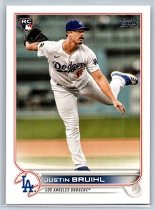 MLB - Rookie - 2022 Topps Series Two # 658 - Justin Bruihl - Dodgers - A1