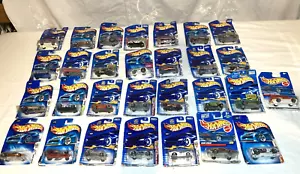 Hot Wheels de colección principios de 2000 (lote de 29) nuevo en paquete - Imagen 1 de 11