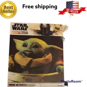 Star Wars The Mandalorian Prime 3D Puzzle 24'x18' 500 Pieces 6+ (5) - Picture 1 of 5