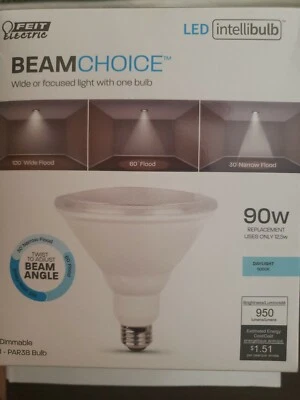 Feit Electric PAR38/ADJ/950CA 12.5W 5000K 950 Lumens PAR38 LED Reflector Light - Image 1 of 4