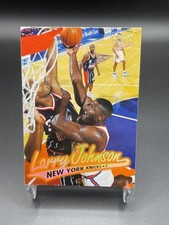 LARRY JOHNSON🔥 1996-97 Fleer Ultra Platinum Medallion Edition #221