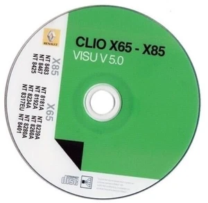Renault Clio II & III (X65-X85) schemi elettrici su Dvd DL - Foto 1 di 4