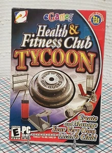 Egames PC CD Health & Fitness Club Tycoon Brand New Sealed in Box - Picture 1 of 8
