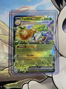 Holo Espathra ex - 006/091 Double Rare Paldean Fates Pokemon TCG NM - Picture 1 of 3