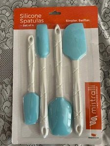 Nuevas Espátulas Silicona Mistralli By M Kitchen World Juego de 4 Envío Gratis - Imagen 1 de 2
