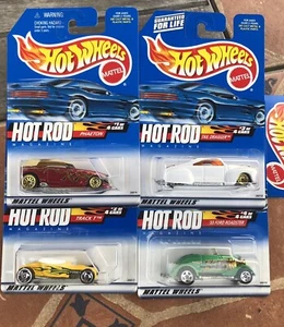 HotWheels Hot Rod Magazin Serie Komplettset 4 Heckschlepper Phaeton 32 Ford + - Bild 1 von 1