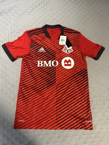 Adidas Toronto FC 21/22 Home Soccer Jersey Men’s Sz: Medium NWT TFC GK1411 Cover