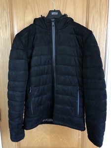 mens black puffer jacket sale