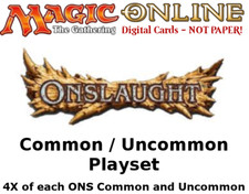 MTGO Magic Online ONS Onslaught Playset 960 Cards 4x Common/Uncommon