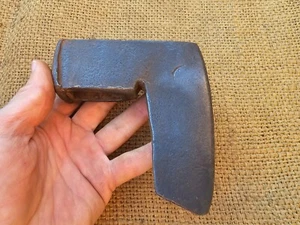 Antique Austrian Bearded Axe Head Vintage Viking Hatchet Blacksmith Hand Forged - Picture 1 of 15
