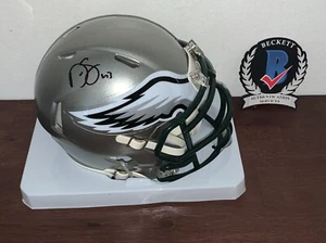 Darren Sproles Signed Philadelphia Eagles Flash Mini Helmet Beckett Witness - Picture 1 of 1