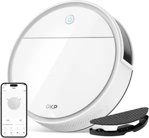 OKP Robot Aspirapolvere con Mop WiFi/App/Alexa K5 Pro Automatic Recharge - Foto 1 di 14