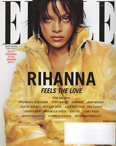 ELLE October 2017 Rihanna Charlotte Gainsbourg Mike Bloomberg Personal Style Iss - Imagen 1 de 3