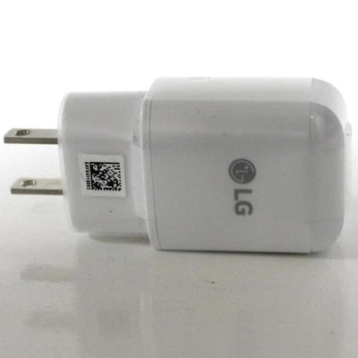 LG Fast Charger Adapter Stylo V10 G6  V20 V30 K10 (2 PACK) New Original OEM  - Image 1 of 3