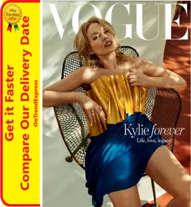 Vogue Australia Kylie Minogue Life Love Legacy Magazine October 2023 BRAND NEW - Picture 1 of 5