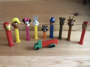 Lote de 10 dispensadores de caramelos Pez surtidos - Imagen 1 de 5