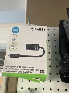 Belkin Adattatore da Mini Displayport a HDMI, Nero (Supporta HDMI 2.0) - Foto 1 di 2