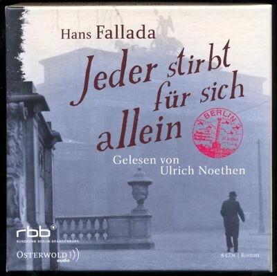 Hans FALLADA★JEDER STIRBT FÜR SICH ALLEIN★8-CD-Box★Hörbuch★Lesung★RBB★NEUWERTIG★ - Bild 1 von 4
