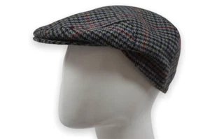 Barbour Flat Cap Wool Hat Classic England Size 7 1/8 - Picture 1 of 9
