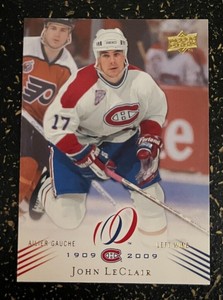 2008-09 Upper Deck Montreal Canadiens Centennial Base Cards Finish Your Set