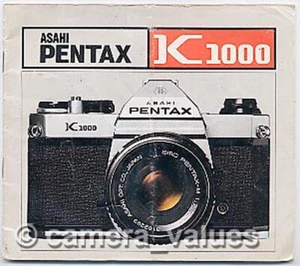 Pentax K1000 Instruction Book, More Camera Manuals Listed - Picture 1 of 3