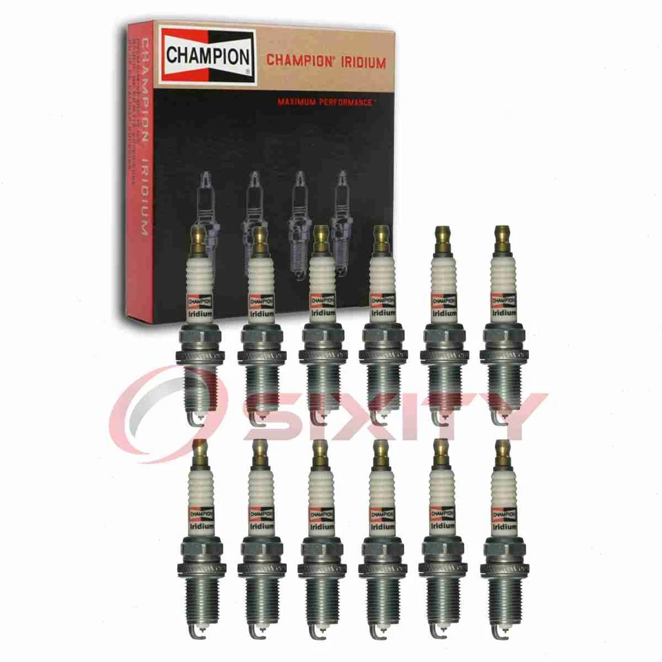12 свечей зажигания Champion Iridium для Chrysler Crossfire 3,2 л V6 mx 2005-2006 годов выпуска - Изображение 1 из 4