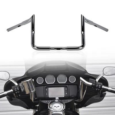 For Harley Touring Electra Glide Street Glide 14" Meathook APE Hanger Handlebar - Image 1 of 4